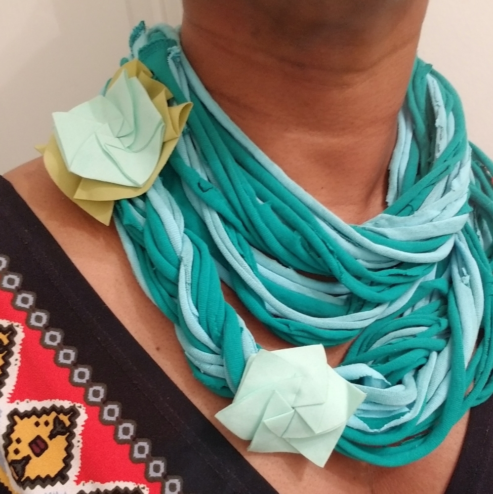 ❣T-shirt necklace